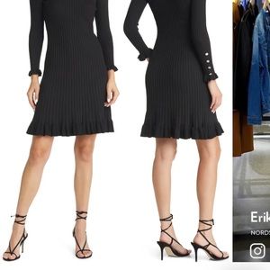 Area starts  knit pearl button  Dress size L